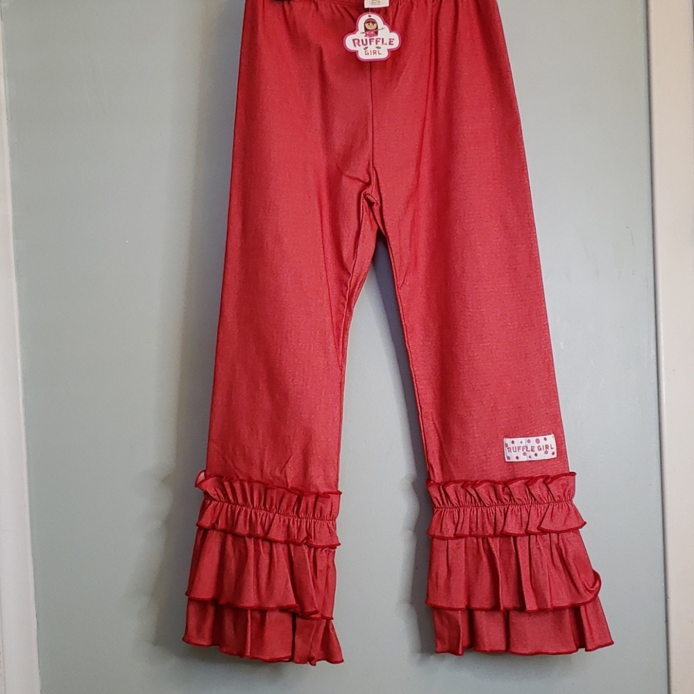 Girls Ruffle pants